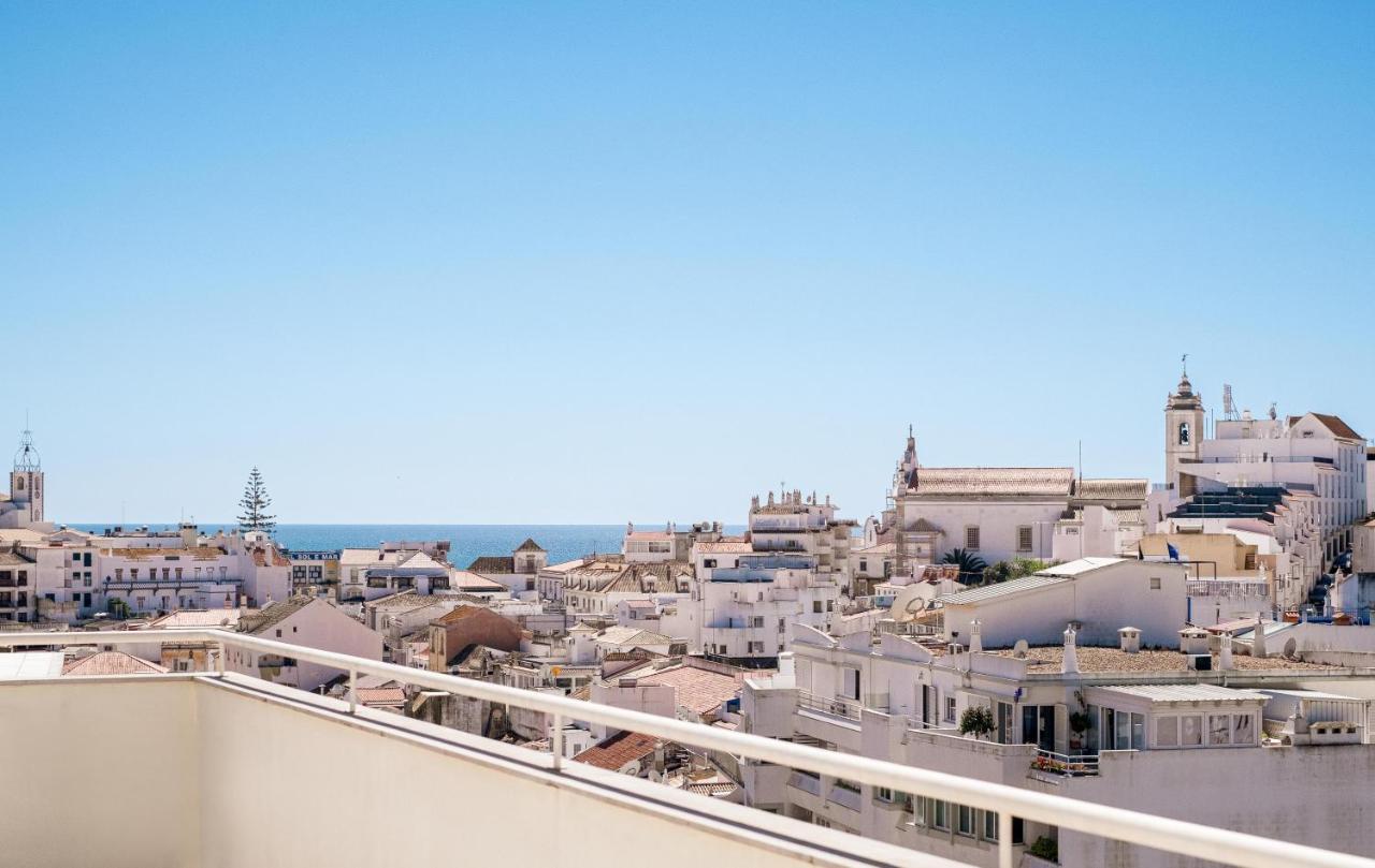 Historical City Center Penthouse Albufeira Bagian luar foto