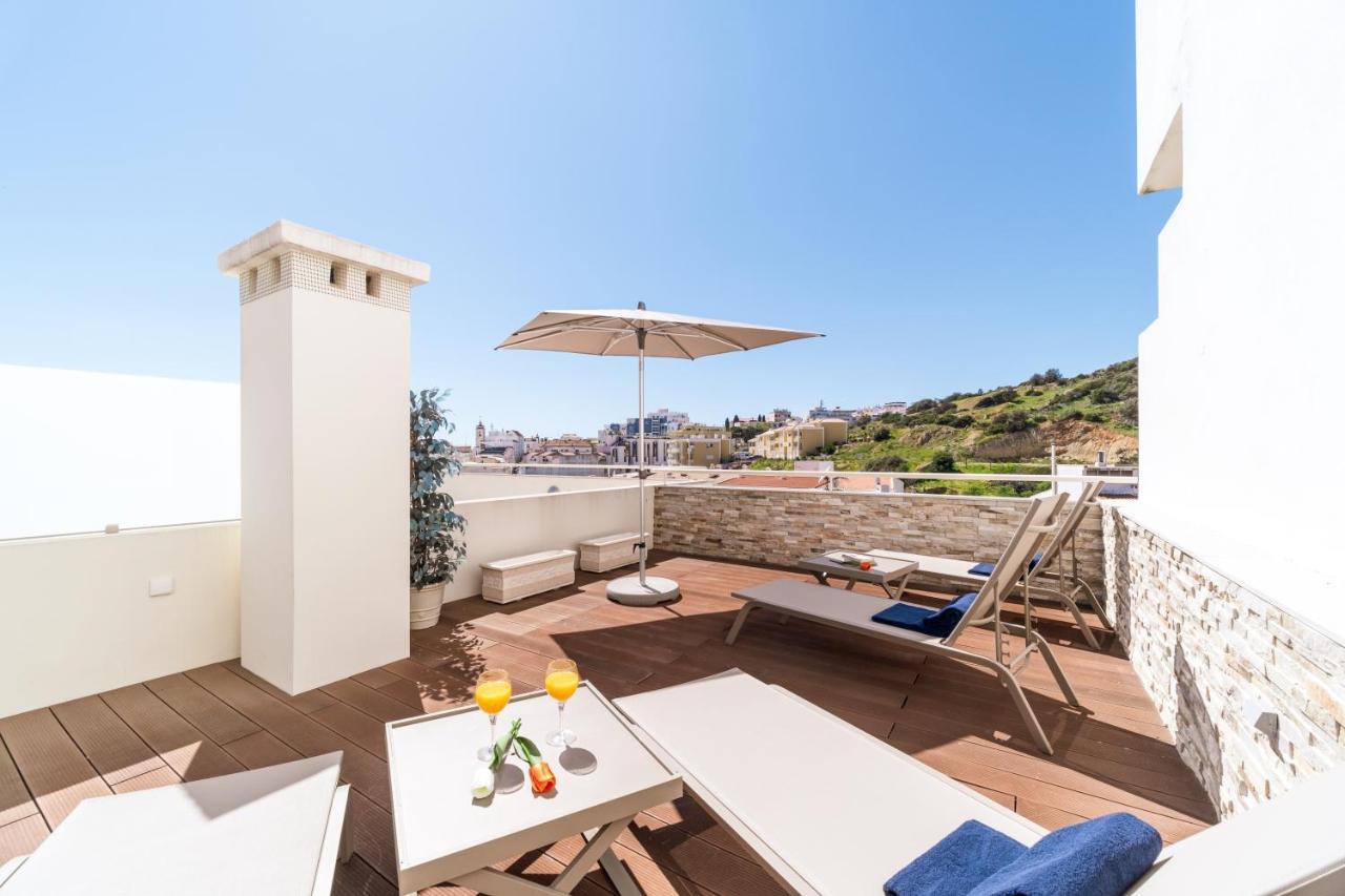 Historical City Center Penthouse Albufeira Bagian luar foto